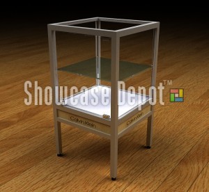 Pedestal Display Cabinets