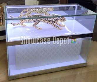 JEWELRY AND PERFUME GLASS DISPLAY CASES